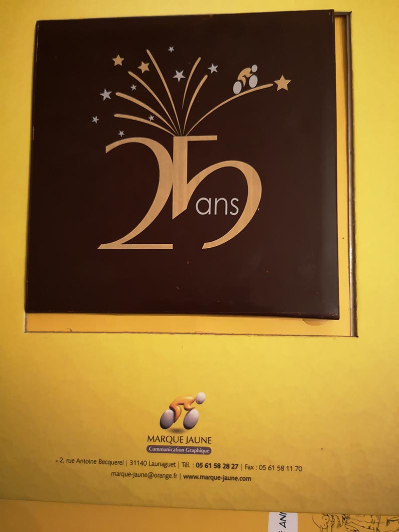 Semaine 4 - 25 ans Marque Jaune