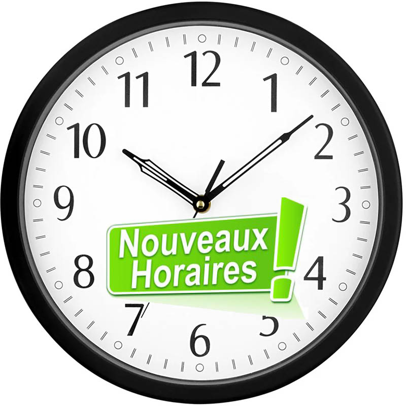 Semaine 22 - Horaires