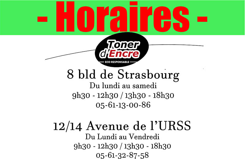 Semaine 11 - Horaires