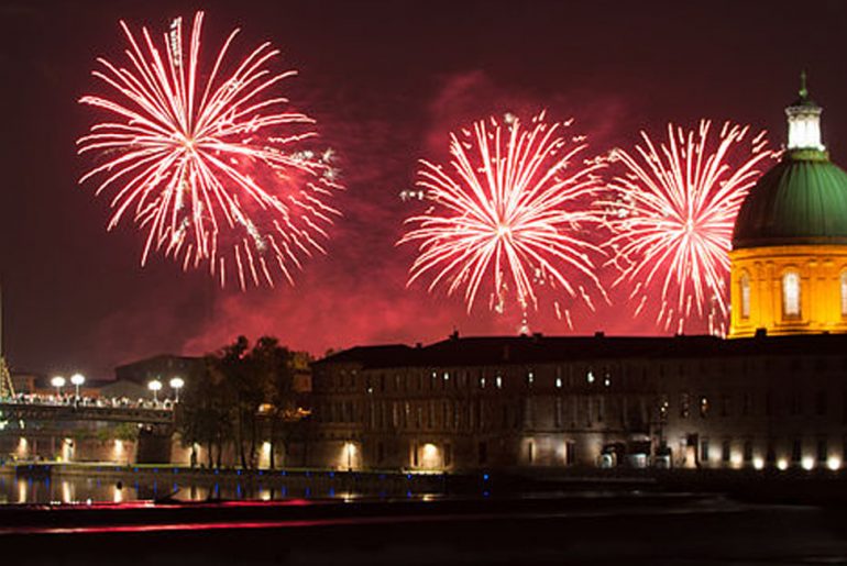 Semaine 24 - Feu Artifice Toulouse