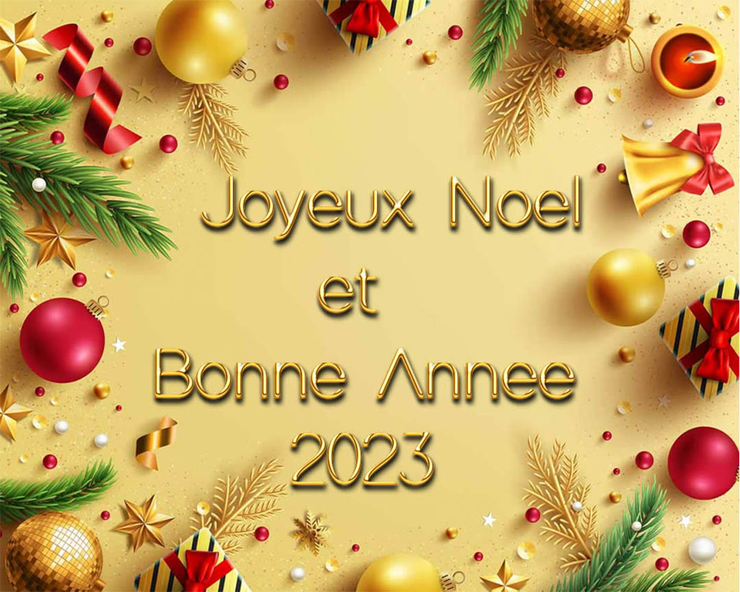 Joyeux noël et bonne année 2023